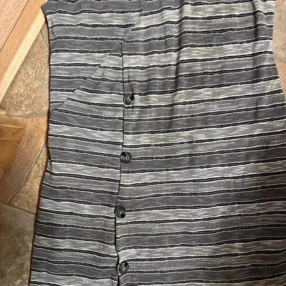 Marsha Button Up Tank‎ Summer Dress Grey Size XL - Picture 10 of 10